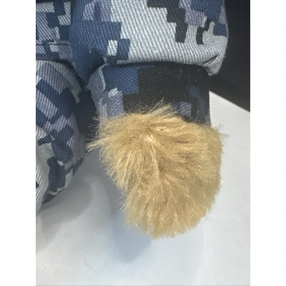 Chelsea's U.S.  Navy Teddy Bear Stuffed Animal Outfit Blue Gray Uniform 11